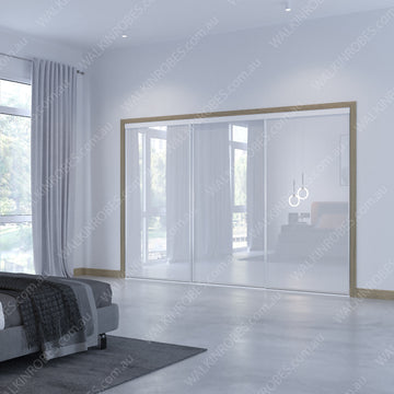 Glass Doors x3 (Framed W31H21)