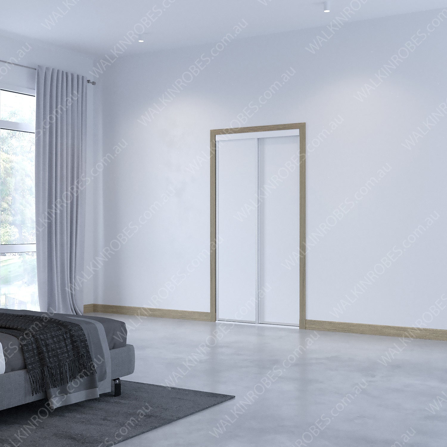 Vinyl Doors x2 (Framed W12H21)