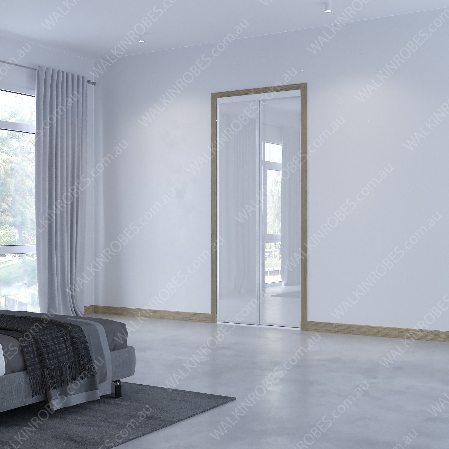 Glass Doors x2 (Framed W12H24)