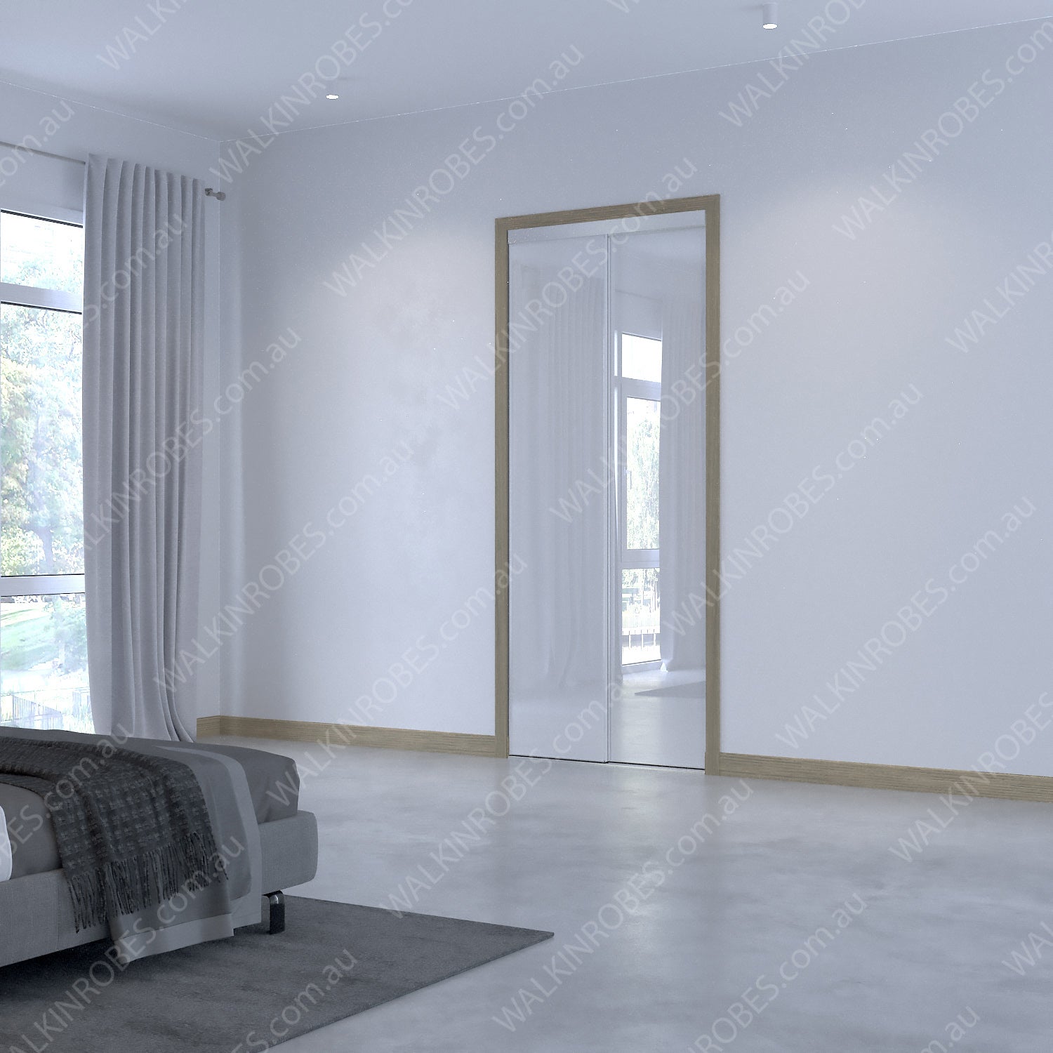 Glass Doors x2 (Frameless W12H24)