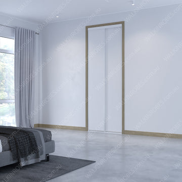 Vinyl Doors x2 (Framed W12H27)