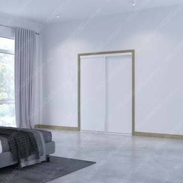 Vinyl Doors x2 (Framed W18H21)