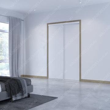 Vinyl Doors x2 (Framed W18H24)