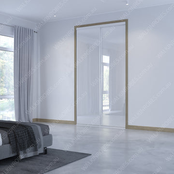 Glass Doors x2 (Framed W18H27)