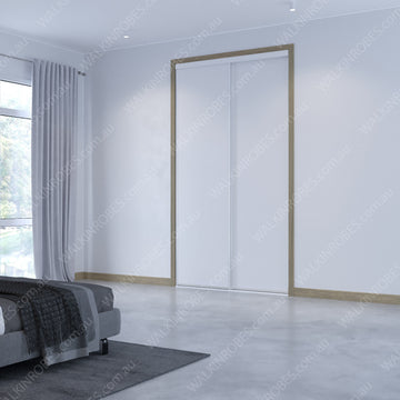 Vinyl Doors x2 (Framed W18H27)