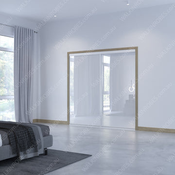 Glass Doors x2 (Framed W24H21)