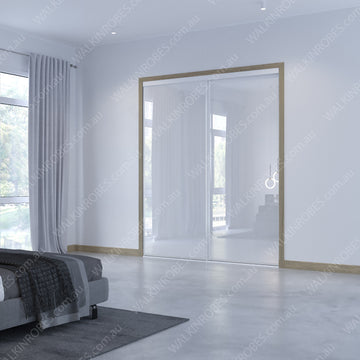 Glass Doors x2 (Framed W24H24)