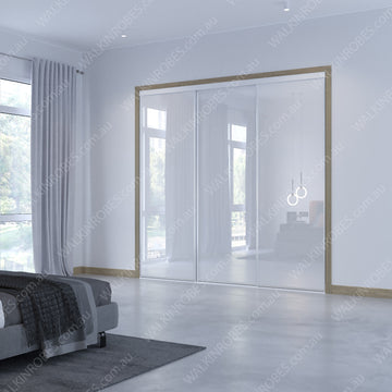 Glass Doors x3 (Framed W27H24)