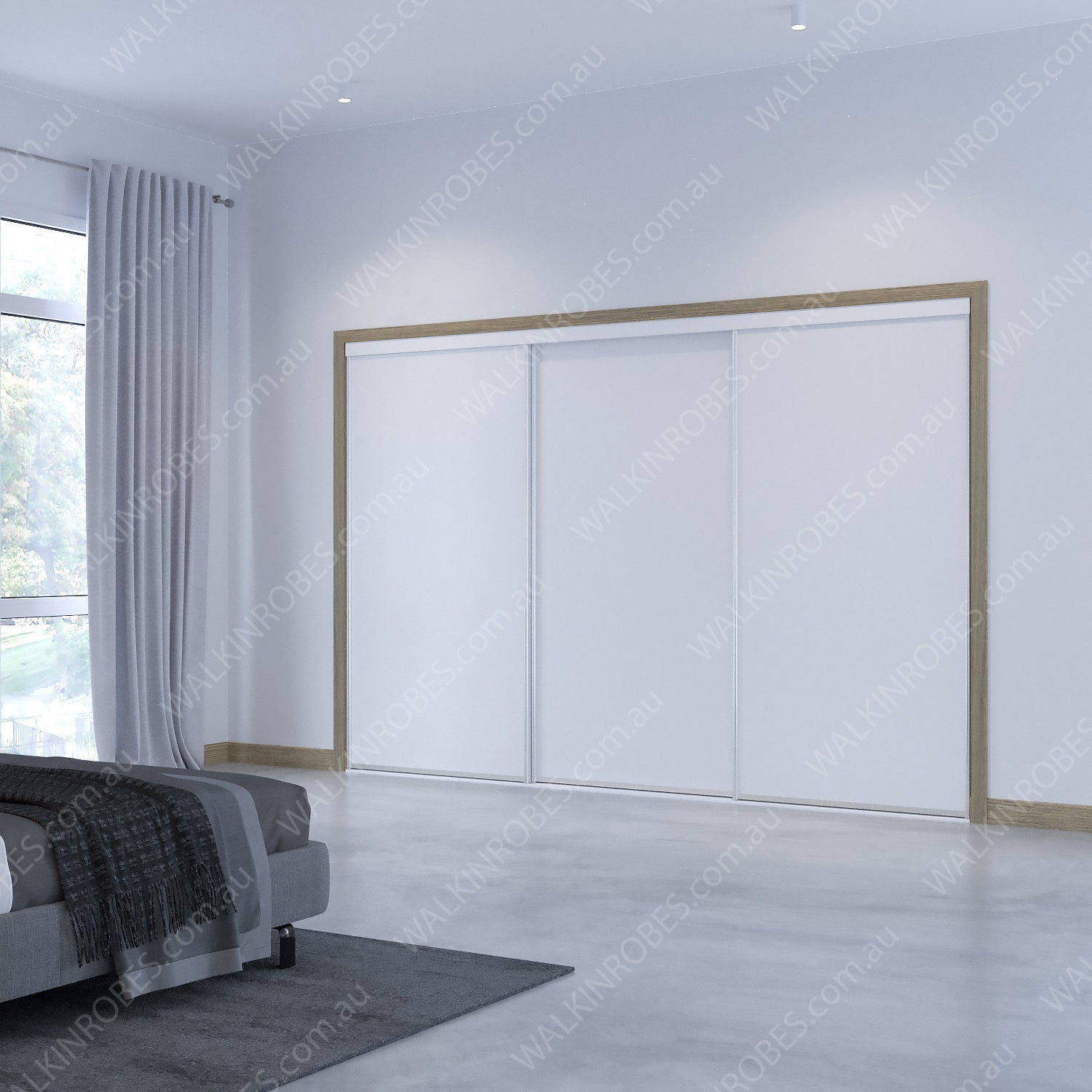 Vinyl Doors x3 (Framed W31H21)