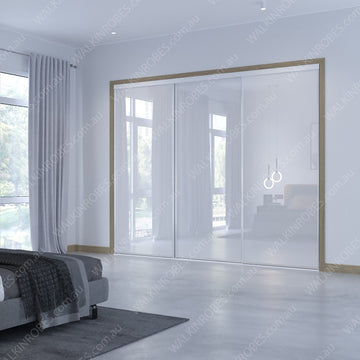 Glass Doors x3 (Framed W31H24)