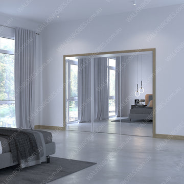 Mirror Doors x3 (Frameless W27H21)